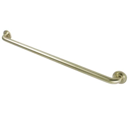 Manhattan Contemporary Grab Bar, 34-13/16" L, Brass, Brushed Brass DR414327